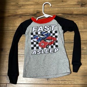 The Childress place 18-24M PJ shirt, long sleeve but thin